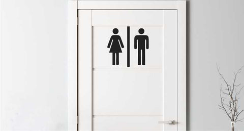 Türaufkleber Badezimmer