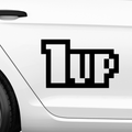 1UP Aufkleber - Beispielansicht