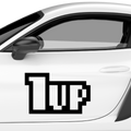 1UP Aufkleber - Beispielansicht
