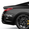 2Pac Schriftzug Old Aufkleber - Beispielansicht