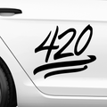 420 underline Aufkleber - Beispielansicht