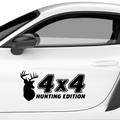 4x4 Hunting Aufkleber - Beispielansicht