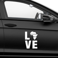 Afrika Love Aufkleber 4 - Beispielansicht