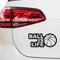 Ball is life Aufkleber Nr. 2 - Beispielansicht