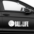 Ball is life Aufkleber Nr. 5 - Beispielansicht