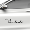 Bartender Aufkleber 1 - Beispielansicht
