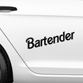 Bartender Aufkleber 2 - Beispielansicht