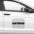 Bartender Mehrfach Aufkleber - Beispielansicht
