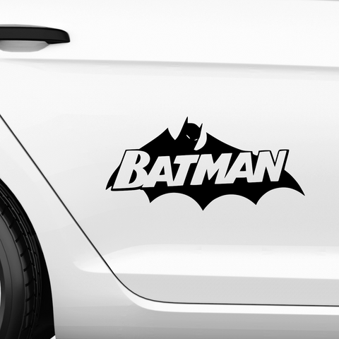 Batman Classic Aufkleber - Beispielansicht