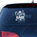 Beach Babe Aufkleber Nr 2 - Beispielansicht