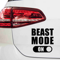 Beats Mode On Aufkleber - Beispielansicht