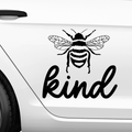 Bee Kind 1 Aufkleber - Beispielansicht