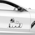 Bee Kind 8 Aufkleber 2. - Beispielansicht