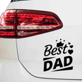 Best Dad Aufkleber Nr 1 - Beispielansicht