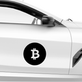Bitcoin Emblem Nr.2 Aufkleber - Beispielansicht