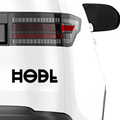 Bitcoin HODL Aufkleber - Beispielansicht