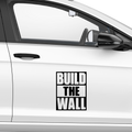 Build the Wall Aufkleber - Beispielansicht