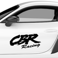 CBR Racing Aufkleber - Beispielansicht