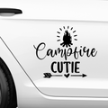 Campfire cutie Aufkleber - Beispielansicht