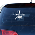 Campfire cutie Aufkleber - Beispielansicht