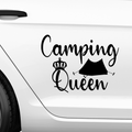 Camping Queen Aufkleber - Beispielansicht