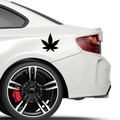 Cannabisblatt1 Aufkleber - Beispielansicht