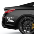 Captain Slow Aufkleber - Beispielansicht