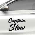 Captain Slow Aufkleber - Beispielansicht