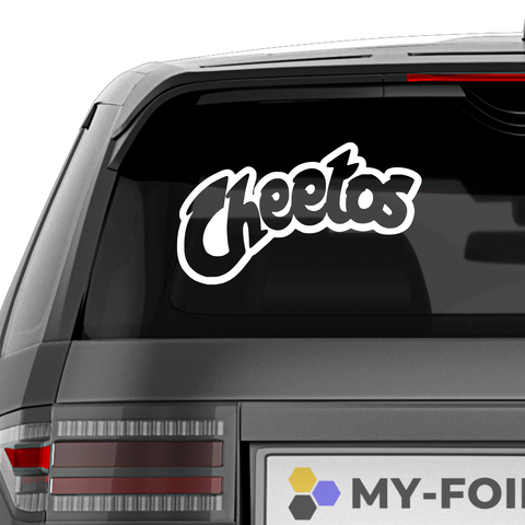 Cheetos Logo Aufkleber - Beispielansicht