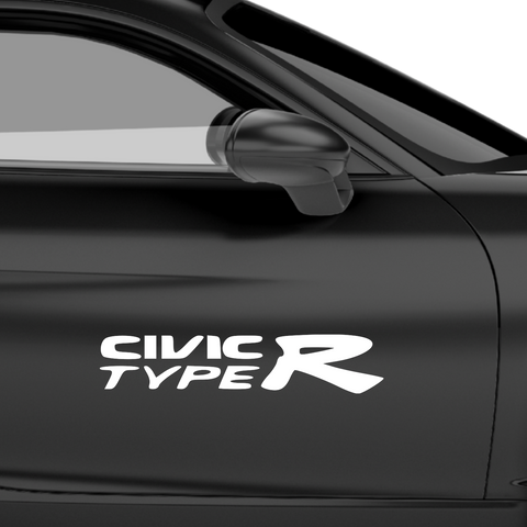 Civic Type R Schriftzug - Beispielansicht