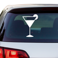 Cocktailglas Aufkleber - Beispielansicht