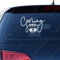 Coming soon Aufkleber - Beispielansicht