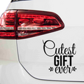 Cutest gift ever Aufkleber - Beispielansicht
