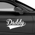 Daddy Aufkleber - Beispielansicht
