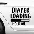 Diaper loading Aufkleber - Beispielansicht