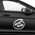 Diesel inside Aufkleber - Beispielansicht
