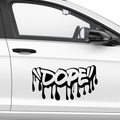 Dope Artwork Graffiti Aufkleber - Beispielansicht