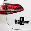 Down to Drift Aufkleber - Beispielansicht