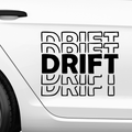 DriftDrift Aufkleber - Beispielansicht