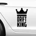 Drift King Krone Aufkleber - Beispielansicht