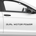 Dual Motor Power Aufkleber - Beispielansicht