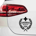 Eidgenosse Helvetia Aufkleber - Beispielansicht