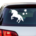 Einhorn Aufkleber Nr 21 - Beispielansicht