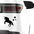 Einhorn Aufkleber Nr 21 - Beispielansicht