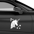 Einhorn Aufkleber Nr 6 - Beispielansicht