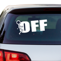 FK Off Aufkleber - Beispielansicht