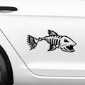 Fisch Skelett 4 Aufkleber - Beispielansicht