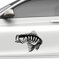 Fisch skelett 3 Aufkleber - Beispielansicht