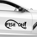 Fish on Aufkleber - Beispielansicht