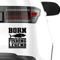 Fishing Legende Aufkleber - Beispielansicht